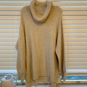 Plus size turtle neck sweater
